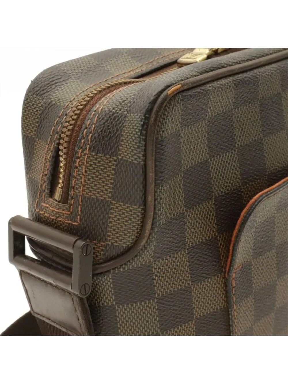 Louis Vuitton Damier Olaf PM Shoulder Bag Pochette